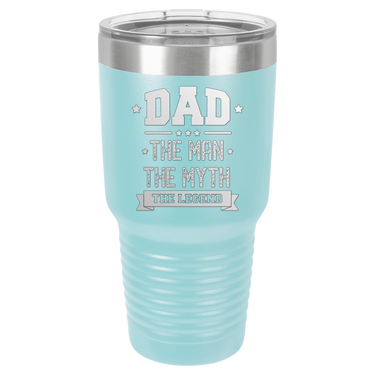 Dad The Man The Myth The Legend 30oz Ringneck Tumbler